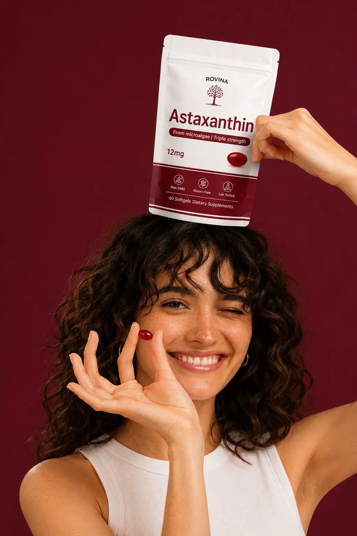 Rovina Astaxanthin 12mg Softgels
