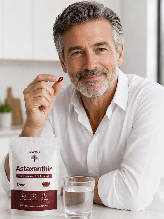 Rovina Astaxanthin 12mg Softgels