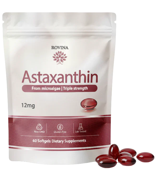 Rovina Astaxanthin 12mg Softgels