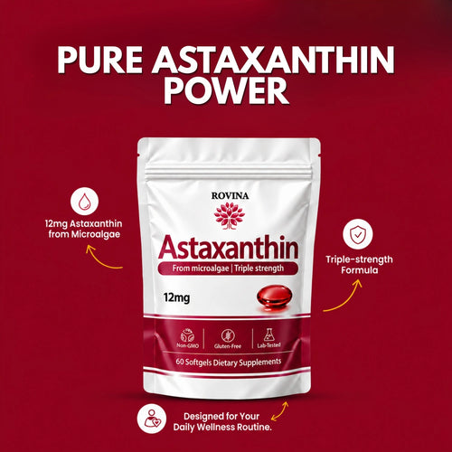 Rovina Astaxanthin 12mg Softgels